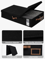 StorageWorks Underbed Storage Bins with Under Bed Storage with Lid