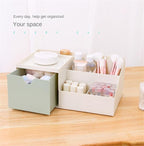 Cosmetics Organizer Dresser Cosmetic Storage Box Plastic Office Dresser Drawer Lipstick Type Skin Care Products Make Up Organ
