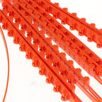 FLAMEER 10 PCS Snow Tire Chain Anti-Slip Chains for Car Truck SUV Emergency Security Winter Driving,Adjustable Zip-tie