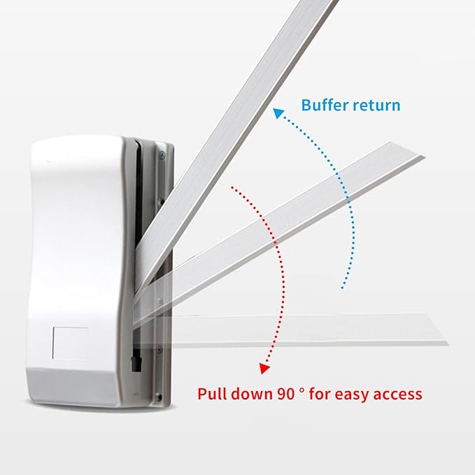 uyoyous Pull Down Closet Rods, Adjustable 35-48 Inch Wardrobe Rail Lift Collapsible Closet Rod Aluminium Retractable Wardrobe
