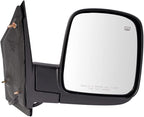 TRQ Driver and Passenger Side Mirror Assembly Set Power Heated Foldaway Paint to Match Compatible with 2003-2007 Chevrolet Ex
