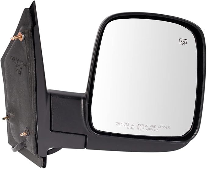 TRQ Driver and Passenger Side Mirror Assembly Set Power Heated Foldaway Paint to Match Compatible with 2003-2007 Chevrolet Ex