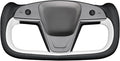 MEWANT Hand Stitched Tesla Model S Yoke Steering Wheel Cover Wrap for Tesla Model S 2021-2023 / Model X 2021-2023 Tesla Yoke Steering Wheel Accessories(3D Style)