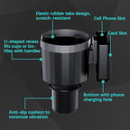 Adjustable Large Cup Holder Adapter, Universal Storage Expander Big Cup Holder Change Organizer for Most Vehicles