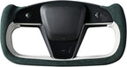 MEWANT Hand Stitched Tesla Model S Yoke Steering Wheel Cover Wrap for Tesla Model S 2021-2023 / Model X 2021-2023 Tesla Yoke Steering Wheel Accessories(3D Style)