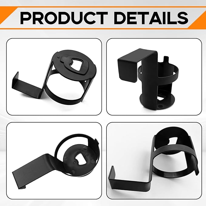 2-Pack Car Cup Holder, Waterproof and Durable, Portable Multifunction Automotive Cup Storage Accessories, Universal for Most 