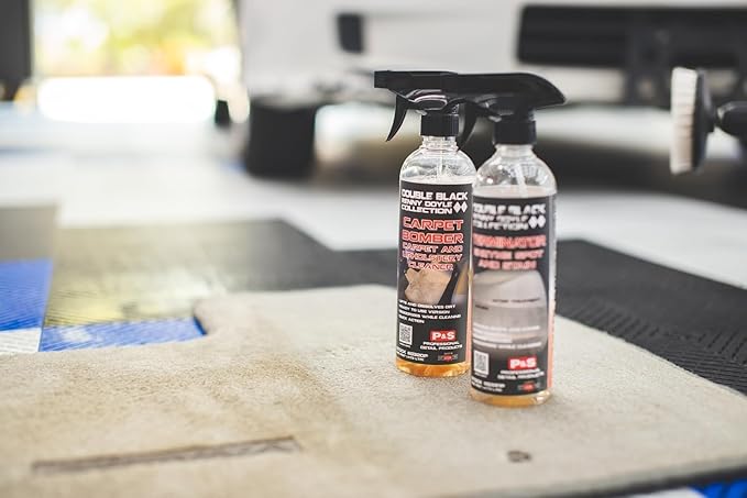 P & S PROFESSIONAL DETAIL PRODUCTS Carpet Bomber – Professional Upholstery Cleaner, Citrus-Based Formula, Removes Grease, Dir