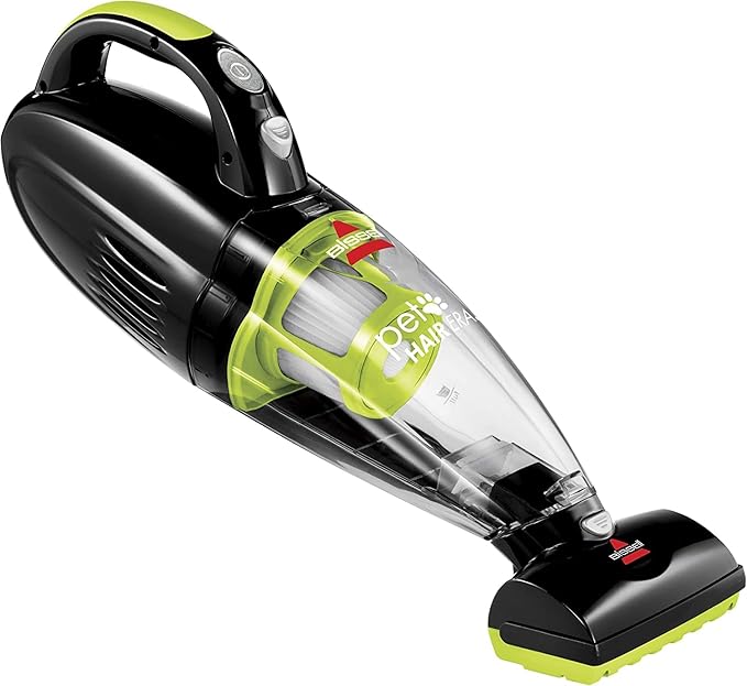 Bissell Pet Hair Eraser Cordless Hand Vacuum, Home, Auto, and Pet Vacuum, Crevice Tool, Upholstery Tool, and Motorized Brush 