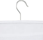 Okuna Outpost 8-Pocket Fabric Mesh Hanging Purse Organizer - 2-Pack, White, 48 x 13.8 in - Hanging Closet Organizer & Purse R