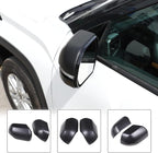Car Door Rear View Mirror Cap Trim Cover Compatible with Toyota Tundra/Sequoia 2022-2025 Outside Side Rearview Mirror Protector Decoration ABS Accessories, Only Fit With Turn Signal Lights Version