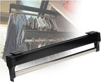 Adjustable Heavy Duty Pull Out Clothes Rail, 300-600mm Extendable Hanger Rod for Closet Organization, Ideal for Trousers & Ti