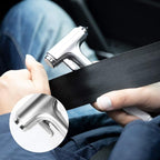 Car Safety Hammer, Fireproof Metal Emergency Escape Hammer with Hard Alloy Head Window Breaker and Seat Belt Cutter, Aluminiu