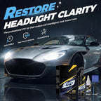 Ceramic Car Headlight Restoration Kit, 2026 Upgraded Headlight Cleaner and Restorer Kit, No Sanding Required, Restoring to Li