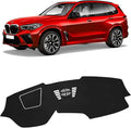 FIILINES Dash Cover for 2019-2022 BMW X5/X7 Dashboard Cover Mat for X5/X7 Accessories Sunshade Nonslip Mesh Protector No Glar