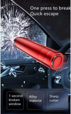 HHXS Car Safety Hammer Emergency Escape Tool One Second Window Breaker Seatbelt Cutter Car Glass Breaker Life-Saving Emergenc
