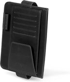 Londo Leather Car Visor Organizer – Stylish & Functional Storage for Sunglasses, Cards, and Essentials