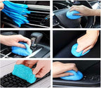 4 Pk Auto Cleaning Putty Gel Reusable Dust Cleaner Slime Keyboard Car Electronic Dirt Removal Wipe Auto Scratch-Free Reusable