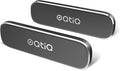 OQTIQ [2 Pack] Magnetic Car Mount, Phone Magnet for Car, Universal Stick On Rectangle Flat Dashboard Car Phone Magnet Mount for Cell Phones and Mini Tablets (Rectangle Flat) with 2 Metal Plates
