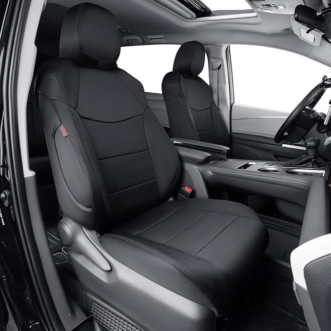 EKR Sienna Seat Covers for 2011-2020 Toyota Sienna LE,XLE, SE,XLE Premium 2nd Row 4/2/4 Split,8 Seats,Waterproof Car Seat Cov