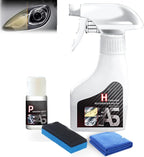 Q4 Headlight Restoration Kit,Headlight Cleaner, Automotive Headlamp Restoration Fluid,Yellowed Automotive Headlamps,Blurring 