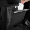 LED Car Trash Can Leak-Proof,Strong Magnetic Fast Closing Car Trash Bin as Cars Organizers and Storage,Cars Garbage Can with Automotive Trashs Bag for Backseat,Console,Door