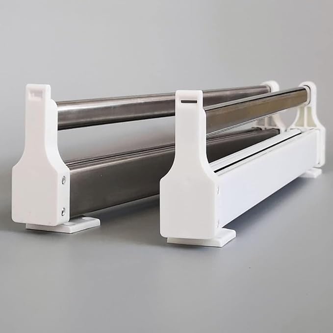 Pull Out Clothes Rail Extendable Pull Out Closet Rod - Wardrobe Pull-Out Trousers Rack, Adjustable Clothing Organizer Holder,