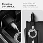 Spigen Armrest Console Organizer for Tesla Model Y (2020-2024) & 3 (2017-2023) [Not Compatible with Y Juniper 2025/26 and 3 Highland (2024/25)]