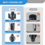 Cup Holder Expander for Car with Adjustable Holder & Base, Compatible with 10 to 64 oz Yeti Ramblers, Stanley, Hydro Flask, N