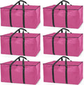 ClearSpace Oversized Moving Bags or Storage Bag – Large Moving Boxes with Backpack Straps, Zippers & Handles – Heavy-Duty Pac