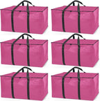 ClearSpace Oversized Moving Bags or Storage Bag – Large Moving Boxes with Backpack Straps, Zippers & Handles – Heavy-Duty Pac