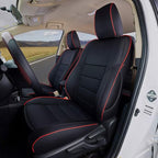 EKR Rav4 Seat Covers Custom Fit for Toyota Rav4 XLE,Platinum,Limited 2013-2018 & SE 2016-2018, Leather Car Seat Cover Full Se