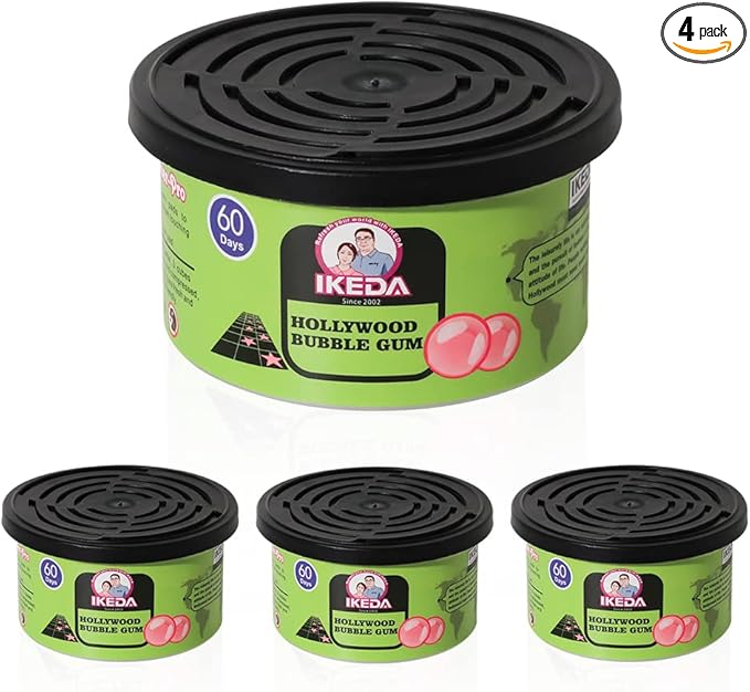 Car Air Freshener: Bubble Gum Scent | Car Scents | Odor Eliminator Essential | Long-Lasting | Strong Fragrance | For Home Clo