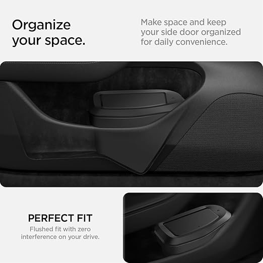 Spigen Driver Side Door Pocket Car Trash Can for Tesla Model 3 Highland (Standard, Premium & Performance 2026/2025/2024)