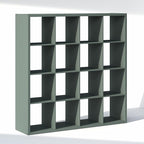 Furinno Cubic Closet Organizers and Storage, 16-Cube Closet Organizer, Open Shelf Closet Storage, Extra Thick Frame for Wardr