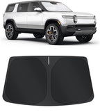 TINGLU Sun Shade for Chevrolet/Chevy Colorado Pickup Truck Prime 2023 2024 2025 2026 Accessories Windshield Sun Shade Window Shade UV Rays Protection Sun Visor Cover