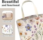 Car Trash Can, Cute Car Trash Bag, Hanging Car Organizer and Storage Bag, Trash Bin for Car Accessories, Vehicle, Travelling, Camping Cute Purple Flower