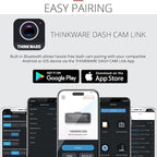 THINKWARE Q200 Dash Cam Car Dashboard Camera, WiFi, WDR, Speed Red Light Alerts, ADAS, 256GB Max, Parking Monitor, Night Visi