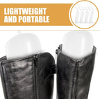 5 Pairs Inflatable Boot Trees and Boot Shapers Thickened Pvc Material 32cm Height and Supports and Stand Storage