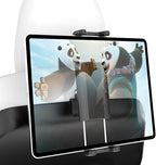 Tesla Back Seat Tablet Mount for Model 3/Y, [Anti-Drop] Tesla Headrest iPad Holder with 360° Adjustable Road Trip Essentials for Kids Fits All 4.7-12.9'' Devices