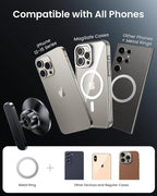 Miracase Magnetic Golf Cart, Gym Phone Holder, Strong Magnet Phone Mount Compatible with iPhone, Google Pixel Any Smartphone, Golf Cart Accessories Phone Caddy Gift for Friends