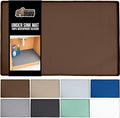 GORILLA GRIP Waterproof Silicone Under Sink Mat with Raised Lip for Kitchen and Bathroom, Cabinet Shelf Liner Stay in Place M