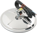 Grand General 33081 Stainless Steel 8" Convex Blind Spot Mirror with "L" Bracket