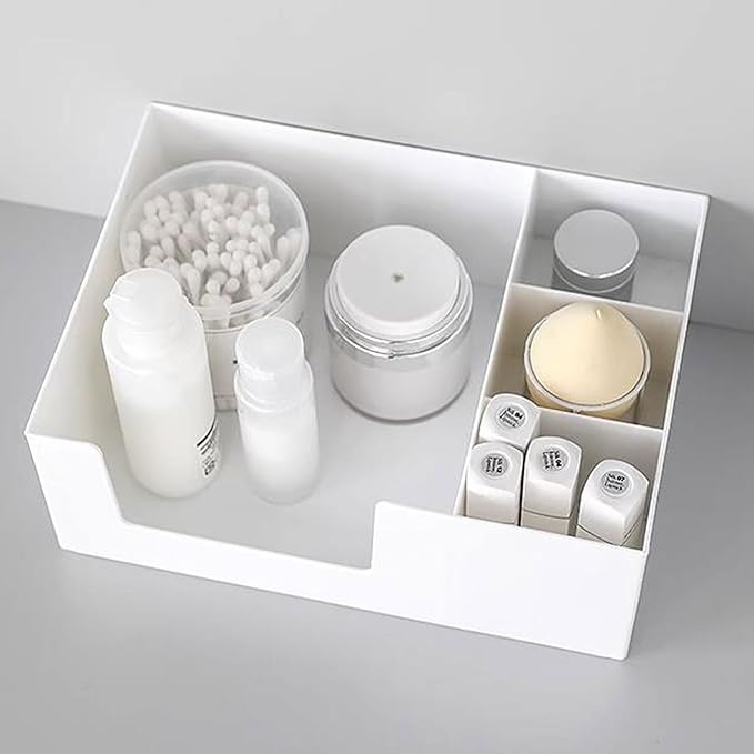 Makeup Organiser Storage Makeup Desk Cosmetic Storage Box Organizer with Drawers for Dressing Table, Vanity Countertop, Bathr