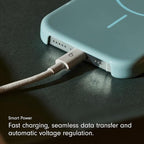 Beats USB-A to USB-C Woven Cable Fast Charging Durable and Tangle-Free Design Compatible Charger for Apple & Android Devices 