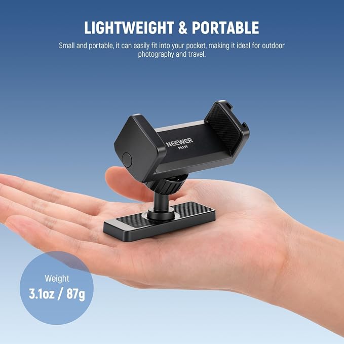 NEEWER Magnetic Phone Holder Mount Stand, Home Gym Workout Forklift Decor Stuff Essential Accessories Gear Compatible with iPhone Android Samsung for Women Men Girl Boy Video Recording, PA119