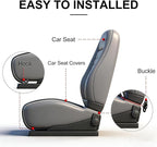 Suninbox Linen Seat Cover for Car,Bottom Seat Covers for Trucks,Car Seat Pad,Seat Cushion Breathable Ventilated Front Seat On