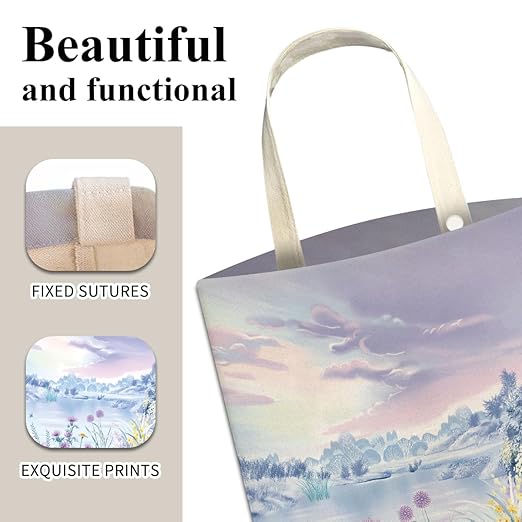 Car Trash Can, Cute Car Trash Bag, Hanging Car Organizer and Storage Bag, Trash Bin for Car Accessories, Vehicle, Travelling, Camping Watercolor Purple Flower