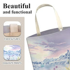 Car Trash Can, Cute Car Trash Bag, Hanging Car Organizer and Storage Bag, Trash Bin for Car Accessories, Vehicle, Travelling, Camping Watercolor Purple Flower