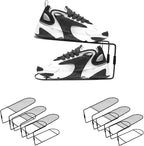 CiBiZi Shoe Slots Organizer 6Pack Metal Shoe Stackers for a Pair of Shoes Double Layer Shoe Holder Shoe Storage Closet Organi