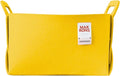 Collapsible Felt YELLOW Storage Bin Large 14.6"x9.4"x9.4" – Foldable Basket with Handles for Closet, Laundry Room Organizatio